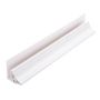 Guardian Internal Cladding PVC Scotia Trim/ 2 Part Wall Ceiling Cove - 2700mm x 8mm White - For Bathrooms/ Kitchens/ Ceilings