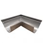 Steel Gutter External Angle - 90 Degree x 150mm Galvanised