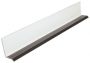 FloPlast Shiplap Cladding Drip Trim - 5mtr Anthracite Grey Woodgrain