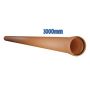 FloPlast Drainage Pipe Single Socket - 110mm x 3mtr - Pack of 2