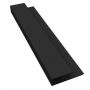 Hollow Soffit J Trim - 5mtr Black Smooth