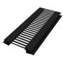 Soffit Vent Strip - 5mtr Black Smooth