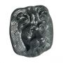 FloPlast Gutter Motif Lions Head - Small 40mm Cast Iron Effect