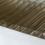 PolyX Polycarbonate Sheet Twinwall - 10mm x 1200mm x 3mtr Bronze