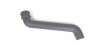 Cast Iron Round Downpipe Offset - 457mm Projection 75mm Primed