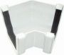 FloPlast Ogee Gutter External Angle - 135 Degree x 110mm x 80mm White