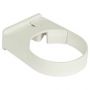 FloPlast Round Downpipe Side Fix Clip - 68mm White