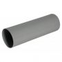 FloPlast Round Downpipe - 68mm x 2.5mtr Grey