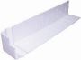Ogee Fascia Corner - 300mm White