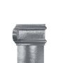 Cast Iron Square Downpipe Eared - 100mm x 914mm Primed
