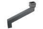 Cast Iron Square Downpipe Offset - 533mm Projection 100mm Primed