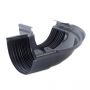 Steel Gutter External Angle - 90 Degree x 135mm Graphite Grey