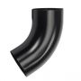 Steel Downpipe Bend - 60 Degree x 87mm Black