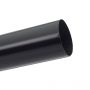 Steel Downpipe - 87mm x 3mtr Black