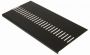FloPlast Vented Soffit Board - 150mm x 10mm x 5mtr Black Ash Woodgrain
