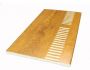 FloPlast Vented Soffit Board - 150mm x 10mm x 5mtr Golden Oak