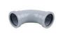 FloPlast Push Fit Waste Bend Swept - 92.5 Degree x 32mm Grey - Pack of 5