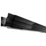 Cast Iron Moulded Ogee Gutter - 100mm x 1829mm Black