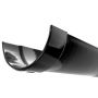 Cast Iron Half Round Gutter - 150mm x 1829mm Black