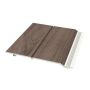 Foresta Wood Effect Cladding With V-Groove - 250mm x 5mtr African Padauk - Pack of 2