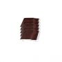 FloPlast Shiplap Cladding - 150mm x 5mtr Rosewood - Pack of 5