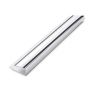 Internal Wall Panel End U Trim - 2400mm Chrome - For 10mm Panels
