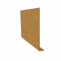 Copper Fascia L Profile Length - 200mm x 25mm x 2.4mtr