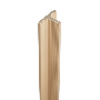 Composite Slatted Cladding Joint Trim - 3.6mtr Light Oak