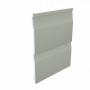Embossed Double Shiplap Cladding - 333mm x 5mtr Misty Grey - Pack 2