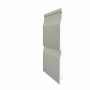 Embossed Double Shiplap Cladding - 333mm x 5mtr Misty Grey - Pack 2