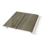Foresta Wood Effect Cladding With V-Groove - 250mm x 5mtr Grey Cedar - Pack of 2