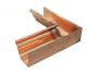 Copper Large Ogee Gutter Internal Corner - 90 Degree x 145mm