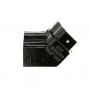 Cast Iron H16 Ogee Gutter Internal Angle - 135 Degree x 150mm Black
