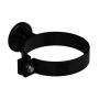 Galeco Industrial Downpipe Clip with Screw - 100mm Black