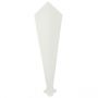 Fascia Bargeboard Finial - 340mm White