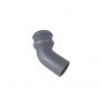 Cast Iron Round Downpipe Bend - 135 Degree x 150mm Primed