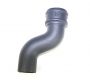 Cast Iron Round Downpipe Offset - 115mm Projection 150mm Primed