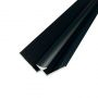 Compact Composite Wall Panel Internal Corner - 2440mm Black Tile