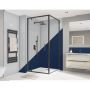 Wetwall Bathroom Wall Panel - 2440mm x 1220mm x 4mm - Atlantic / Urban Grey