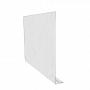 Zinc Fascia L Profile Length - 200mm x 25mm x 2.4mtr