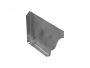 Zinc Large Ogee Gutter Right Stop End -145mm