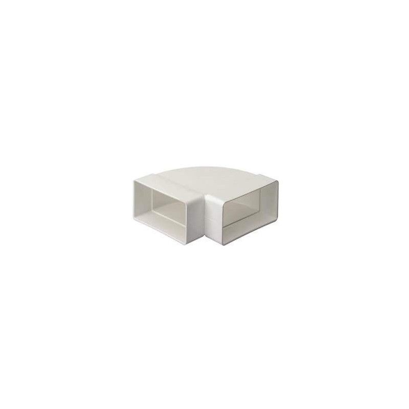 Monsoon Rectangular Ventilation Duct Horizontal Elbow - 110mm x 54mm