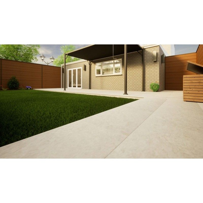 Porcelain Paving - 900mm x 600mm x 20mm Astor Grey - Pack of 2
