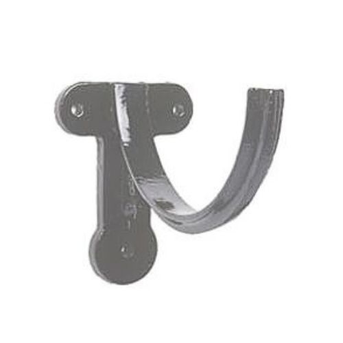 Cast Iron Deep Half Round Gutter Fascia Bracket - 125mm Primed