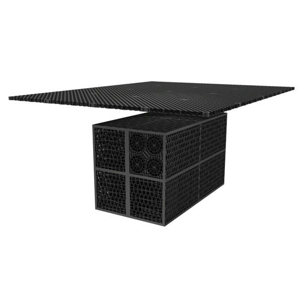 Rainsmart 65 Tonne Soakaway Crate Set For Heavier Soils Assembled - 1 Cubic Metre Kit