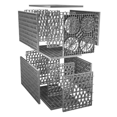 Rainsmart 24 Tonne Soakaway Crate Flat-Packed - 0.25 Cubic Metres