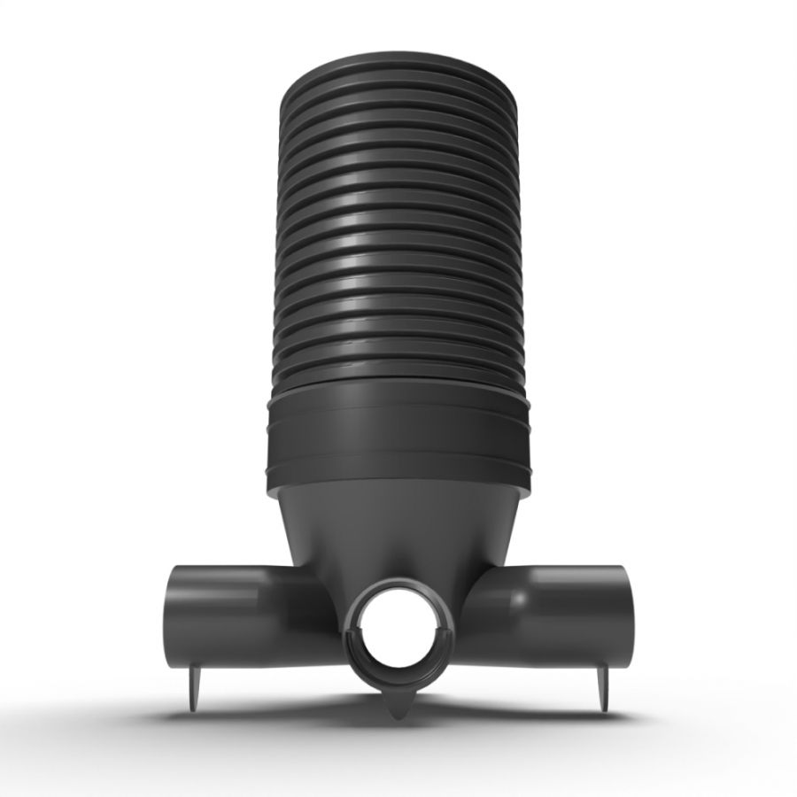 Inspection Chamber Set - 600mm Diameter x 1570mm Depth with 225mm Channel & 225mm Inlets