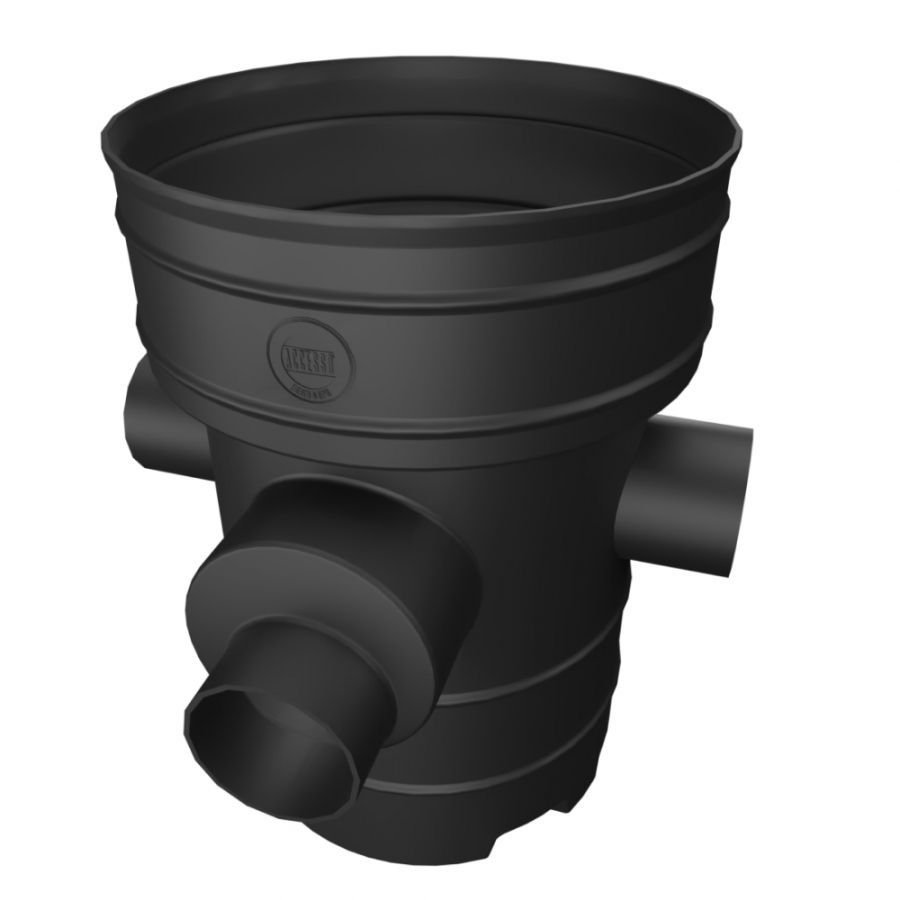 Catchpit Chamber Base - 450mm Diameter For 225mm Twinwall with 150mm Inlets