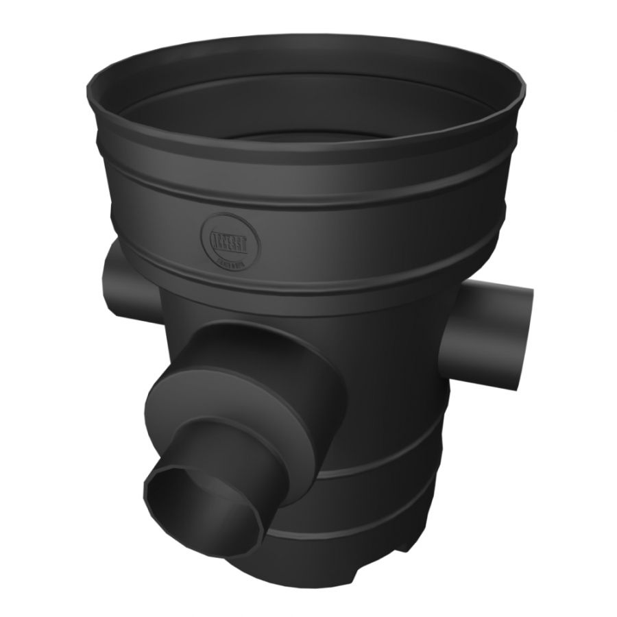 Catchpit Chamber Set - 450mm Diameter x 1077mm Height For 225mm Twinwall with 150mm Inlets