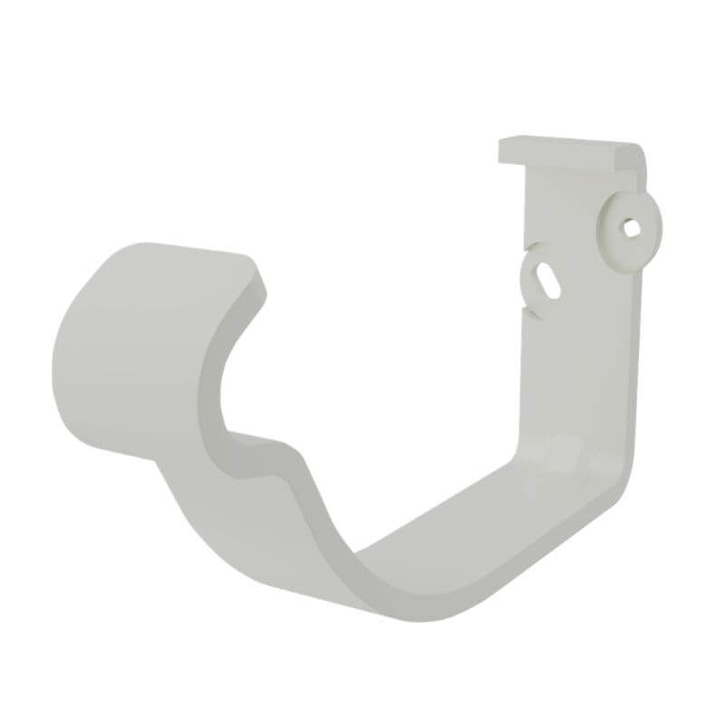 Lindab Aluminium Gutter Fascia Bracket - 150mm White